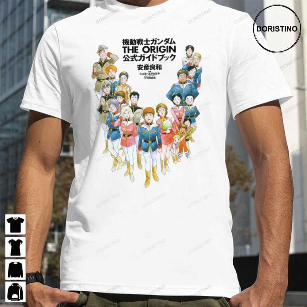 Gundam The Origin White Base Print Awesome Shirts